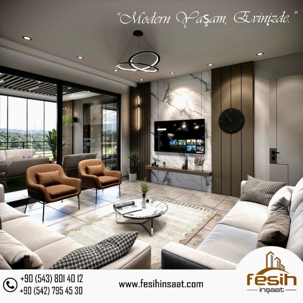 MODERN YAŞAM EVİNİZDE
